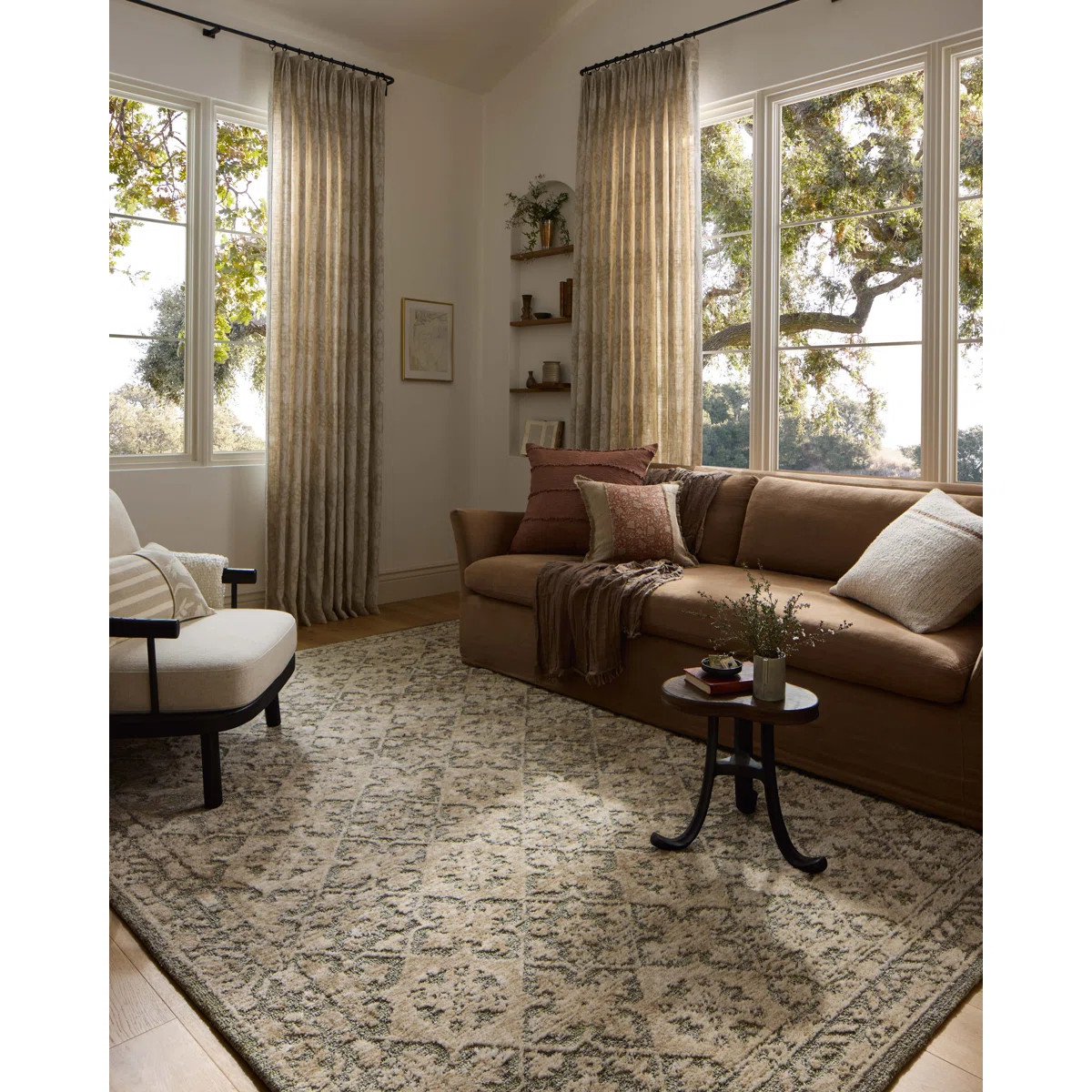 Loloi Percival Sage / Stone Area Rug | Wayfair North America