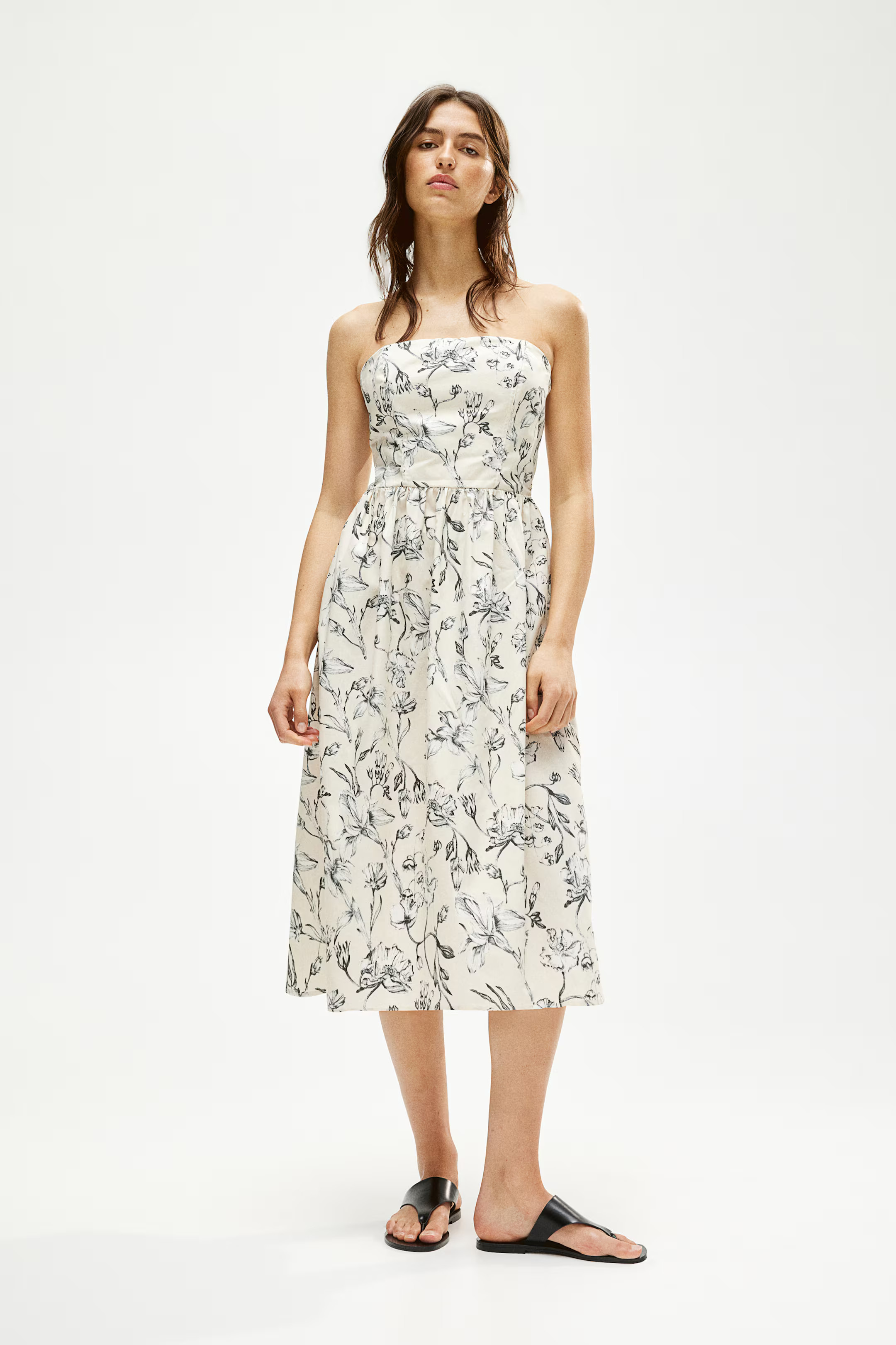 Cotton Bandeau Dress | H&M (US + CA)