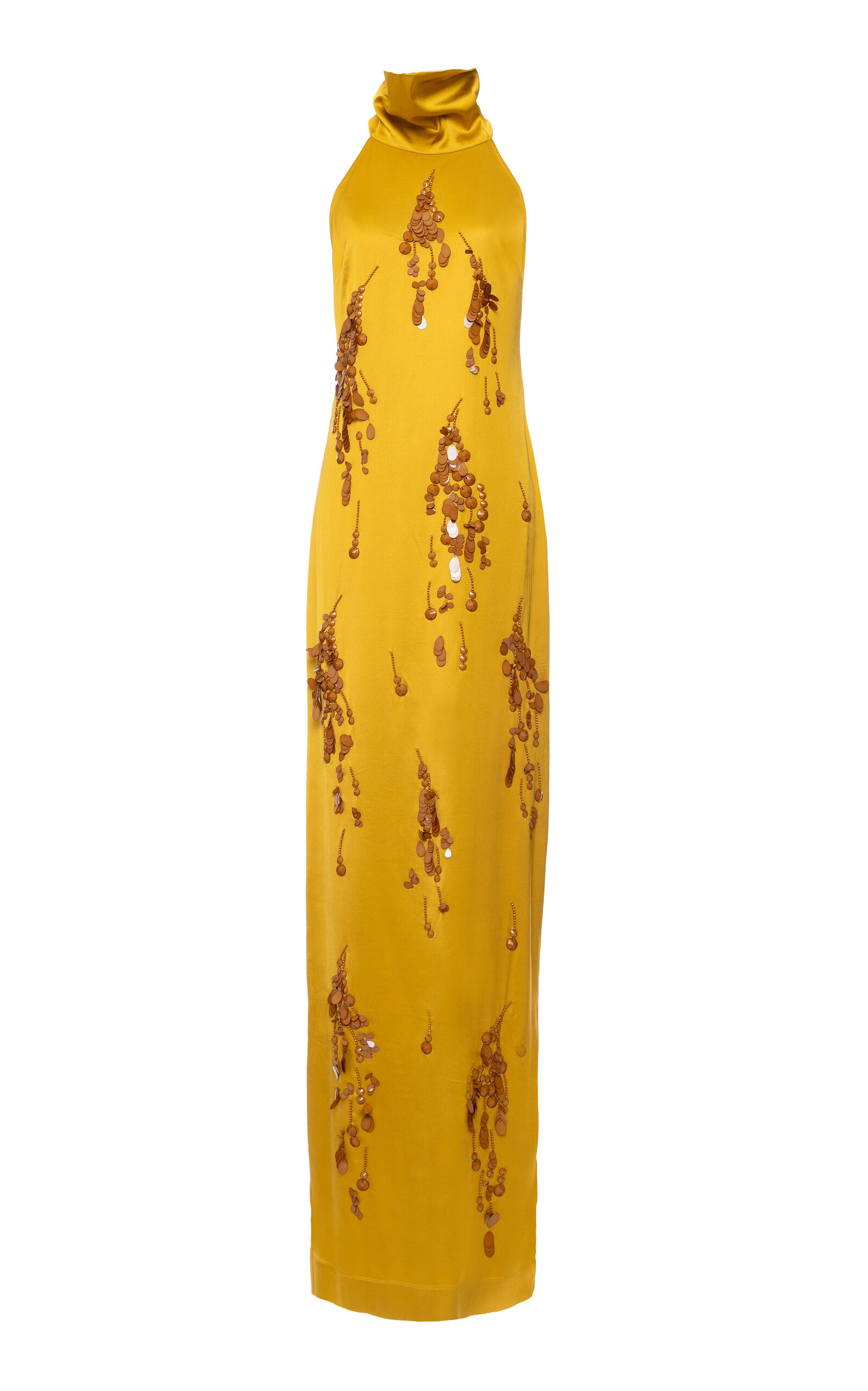 DES_PHEMMES Embellished Backless Gown - Moda Operandi | Moda Operandi (Global)
