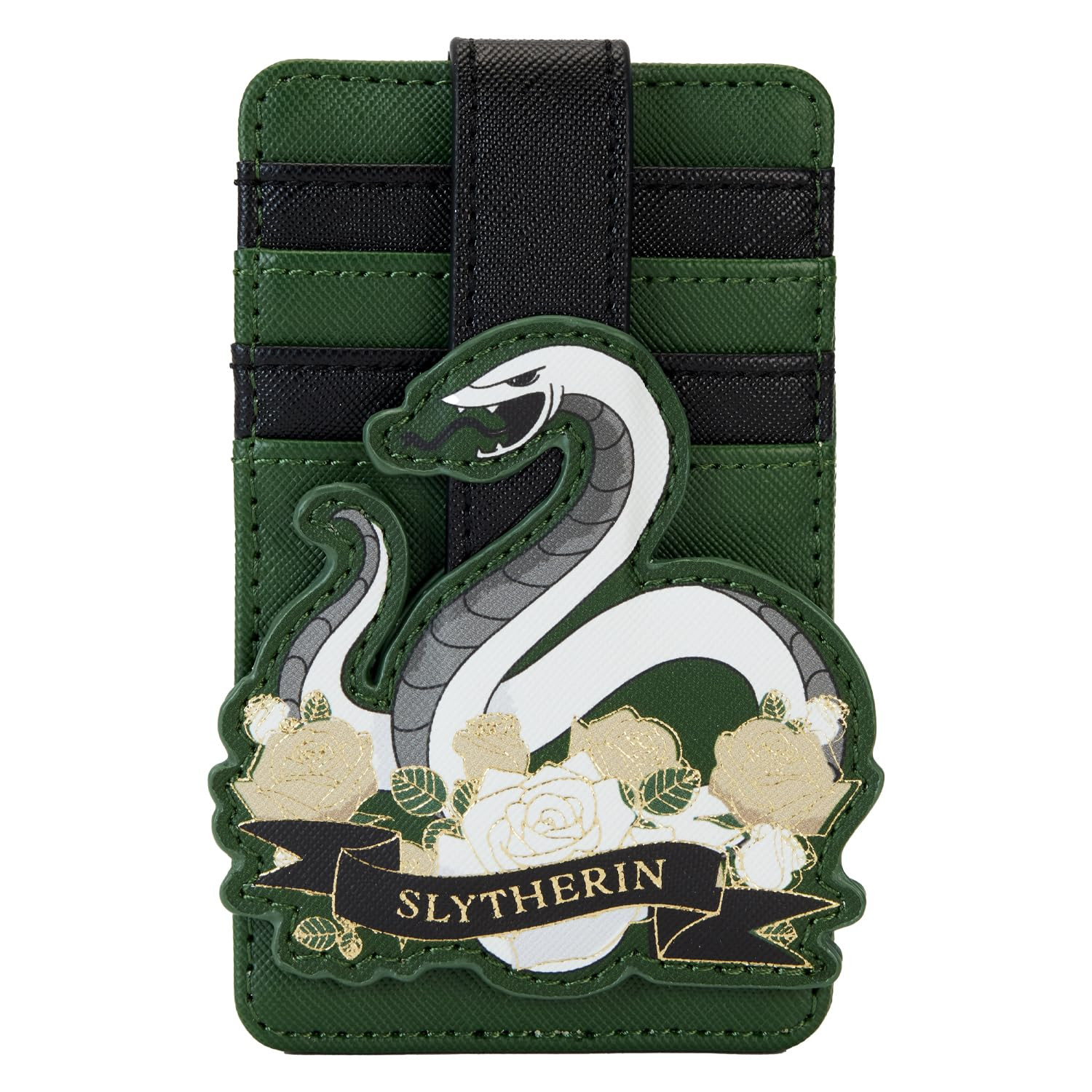 Loungefly WB Harry Potter Slytherin House Tattoo Card Holder | Amazon (US)