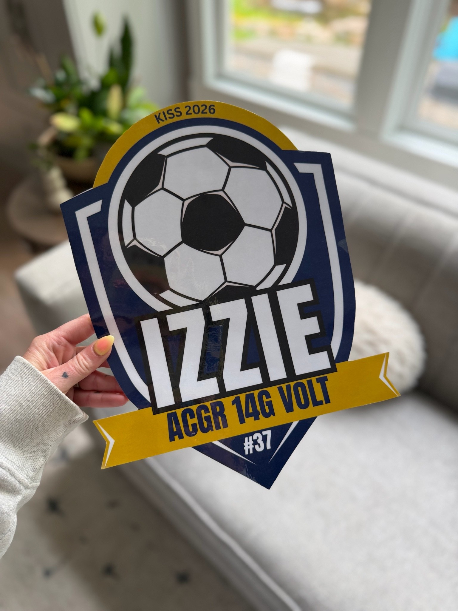 Door signs for soccer tournament weekend 
Soccer mom team manager