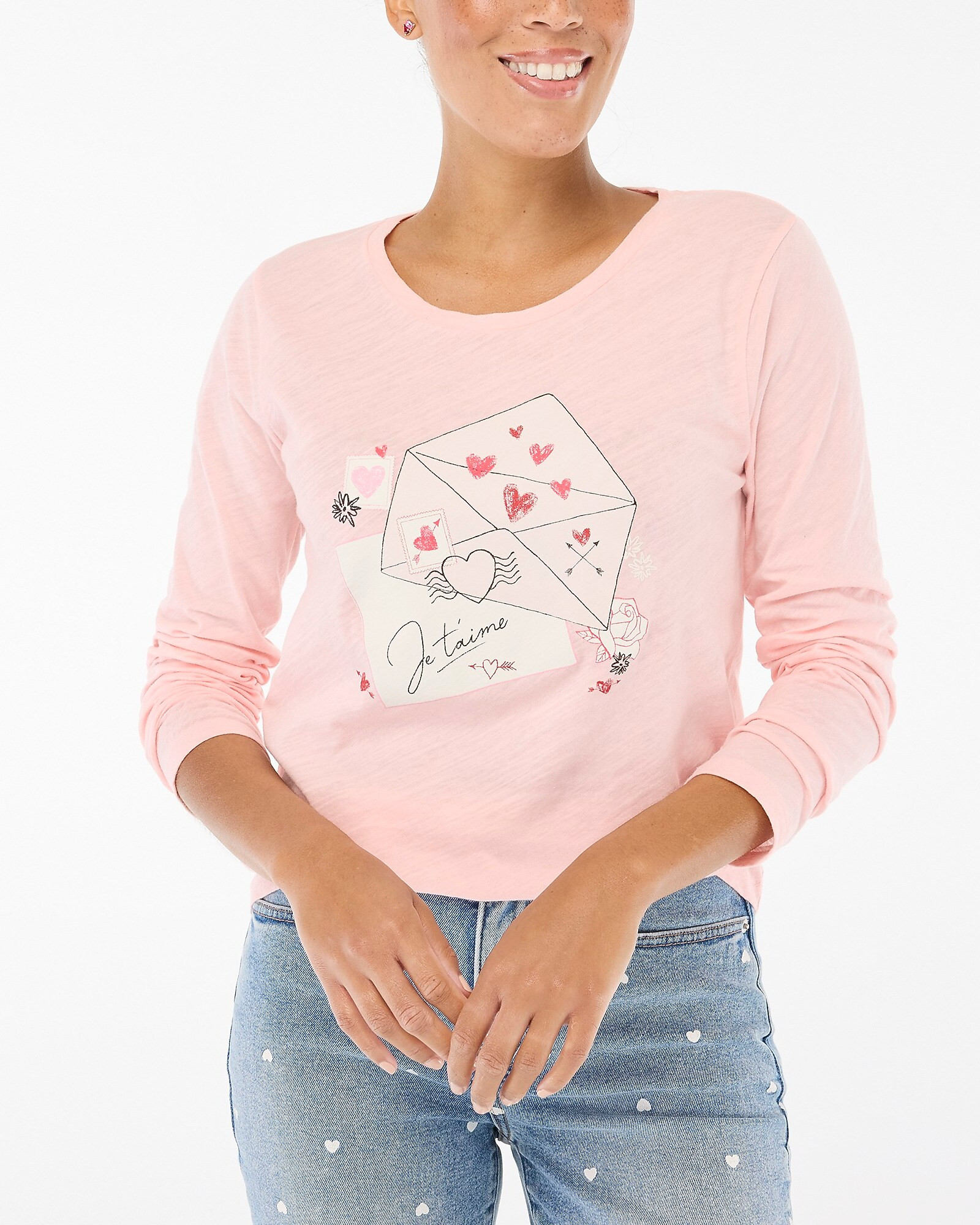 Love letters graphic tee | J.Crew Factory
