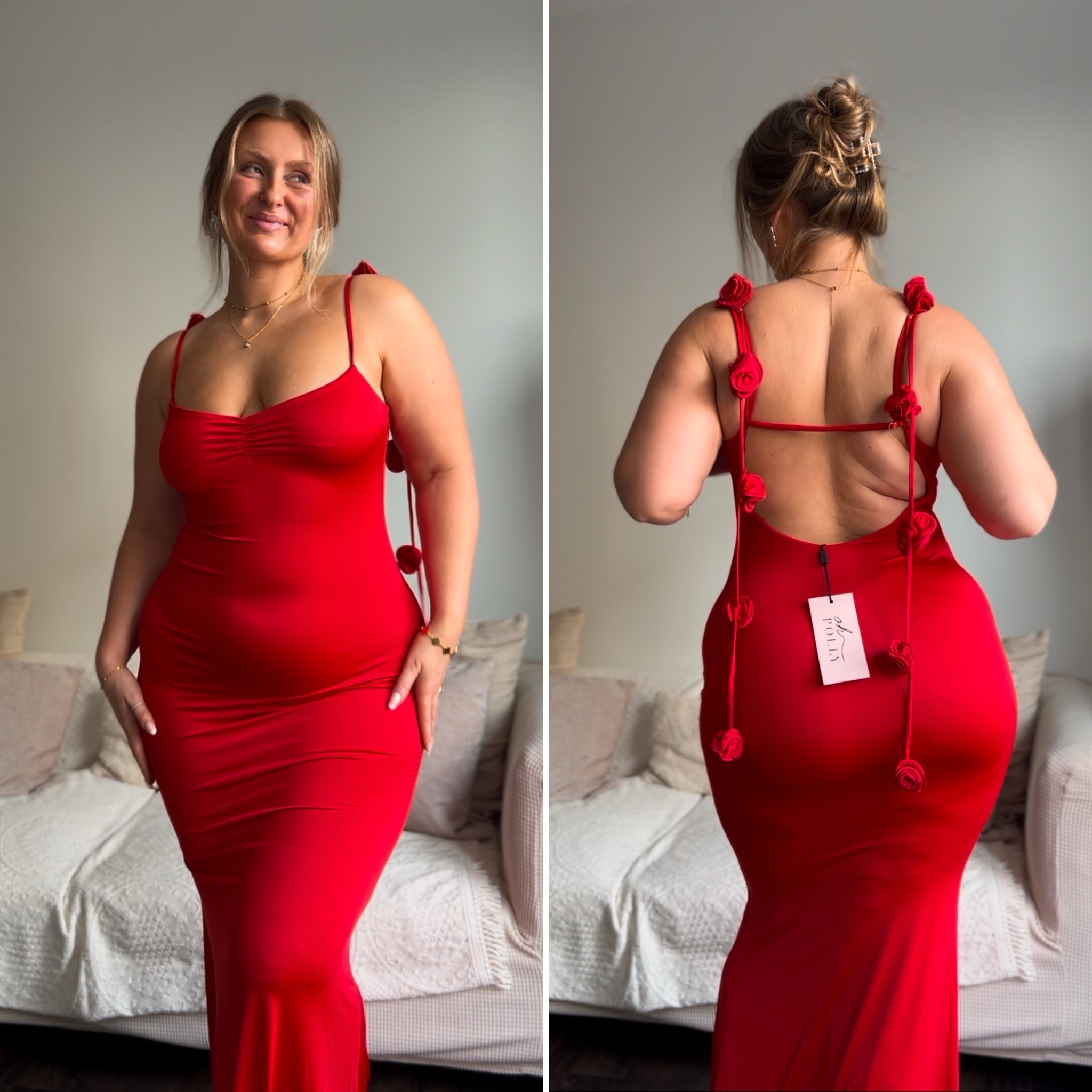 No because why is this the most stretchy, beautiful, goddess dress I’ve ever put on my body???!!! 🌹😮‍💨✨

#LTKplussize #LTKcurves #LTKdatenight