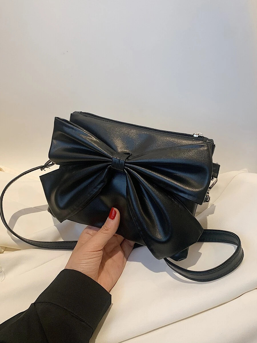 Bow Decor Crossbody Bag | SHEIN