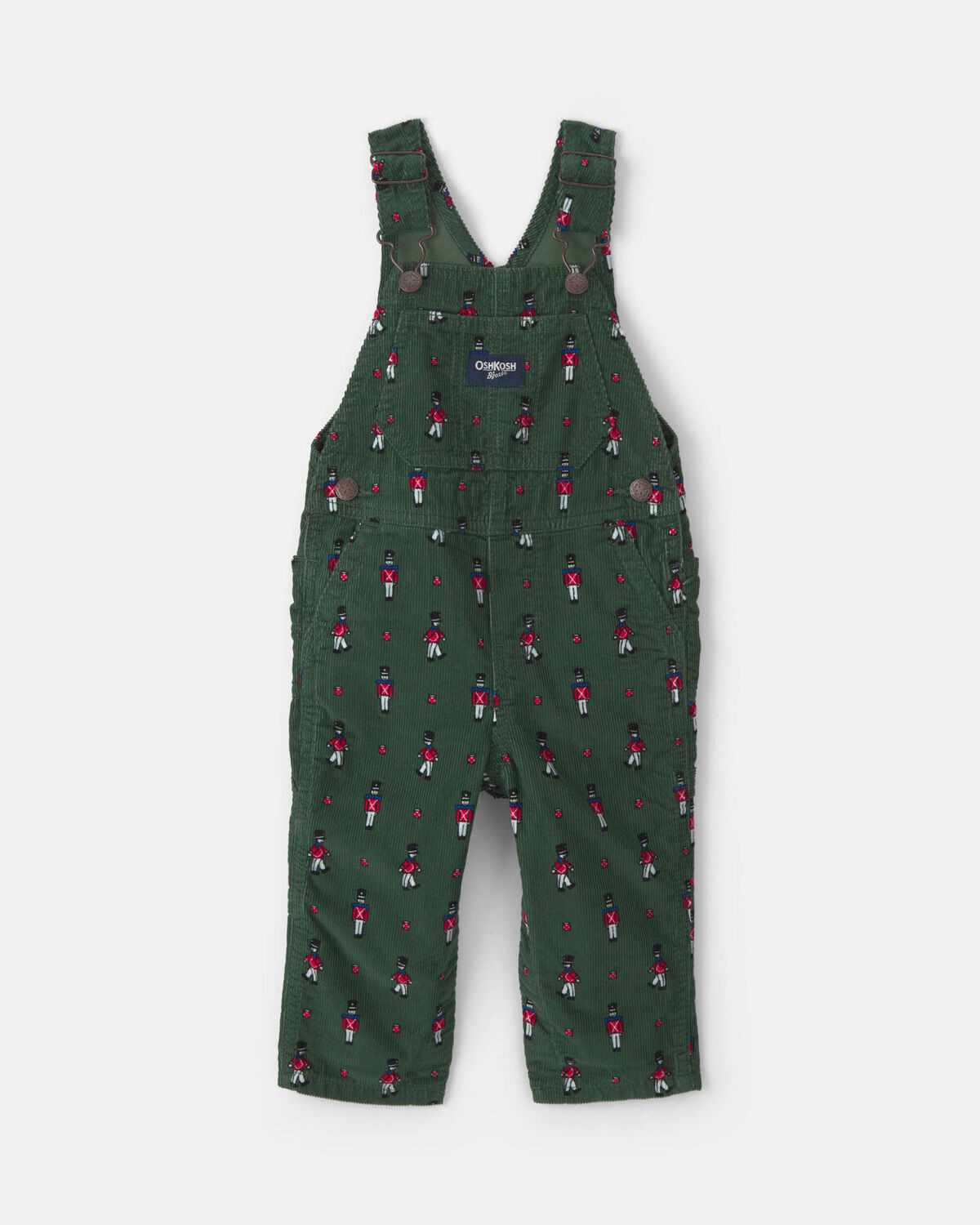Baby Boy Nutcracker Corduroy Overalls - Green | Carter's Inc