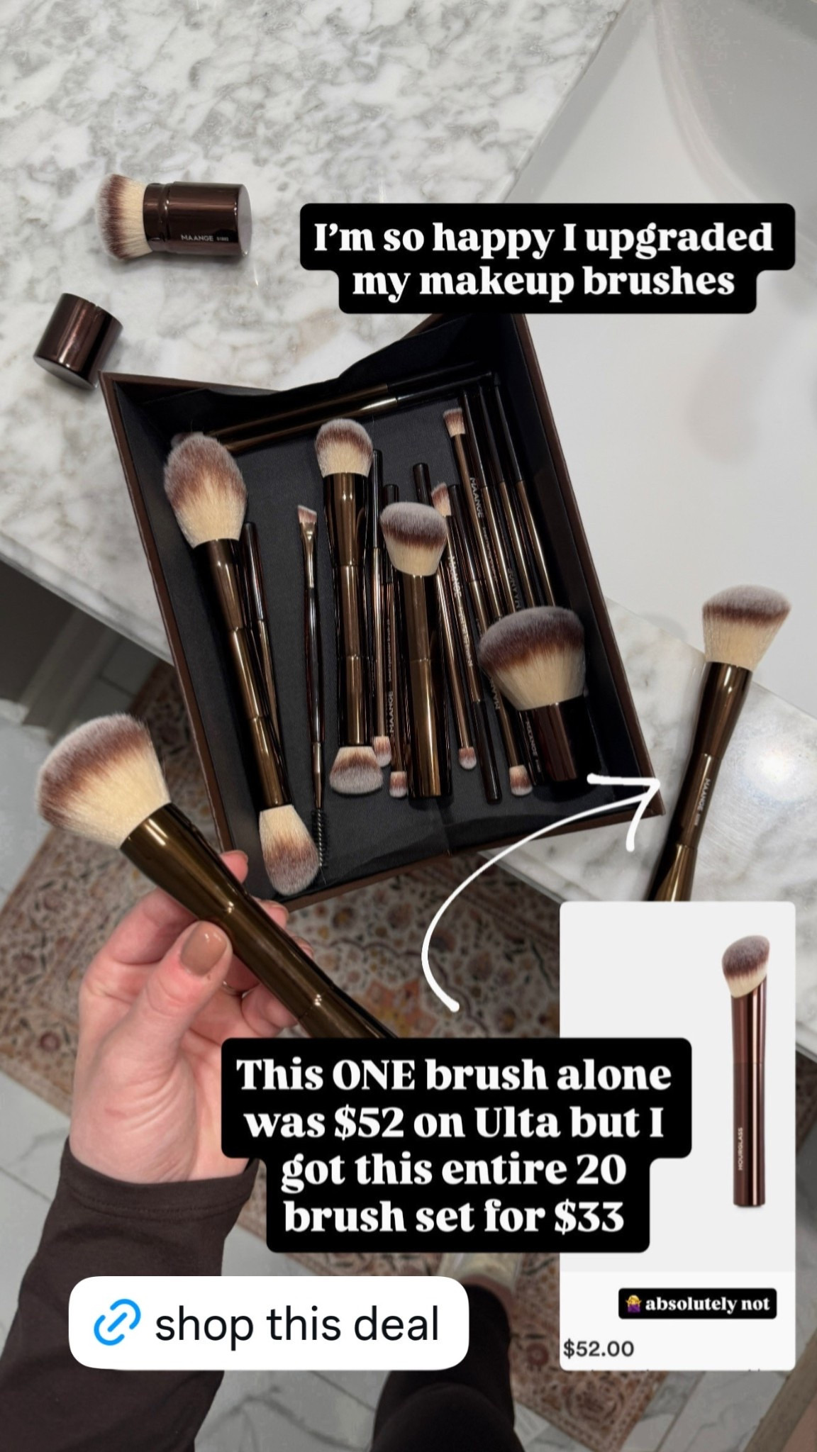Whole set of makeup brushes for an amazing price and quality!

#LTKgrwm #LTKBeauty #LTKselfcare