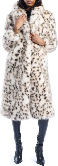 Leopard Print Faux Fur Coat | Nordstrom