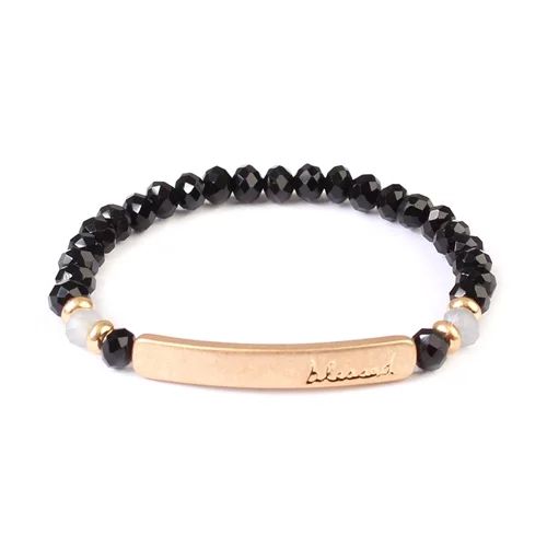 Blessed Rondelle Beads Bracelet | Walmart (US)