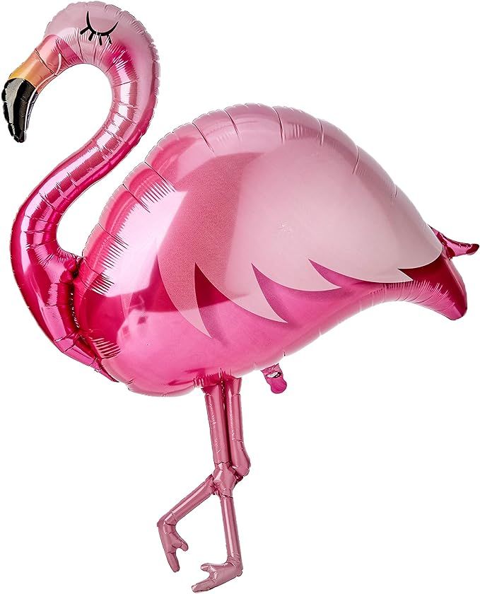 Qualatex 46 Inch Flamingo Shaped Foil Balloon (One Size) (Pink) | Amazon (US)