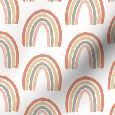 Fabric Sunset Rainbows | Spoonflower