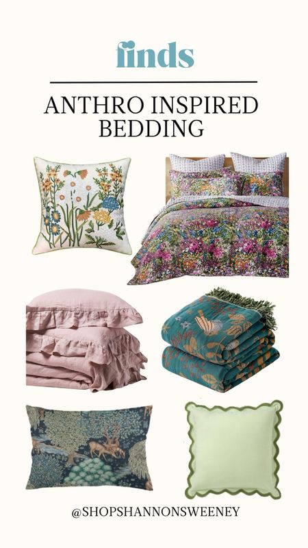 Finds | Anthro inspired bedding from Amazon ✨

#LTKfindsunder100 #LTKstyletip #LTKhome