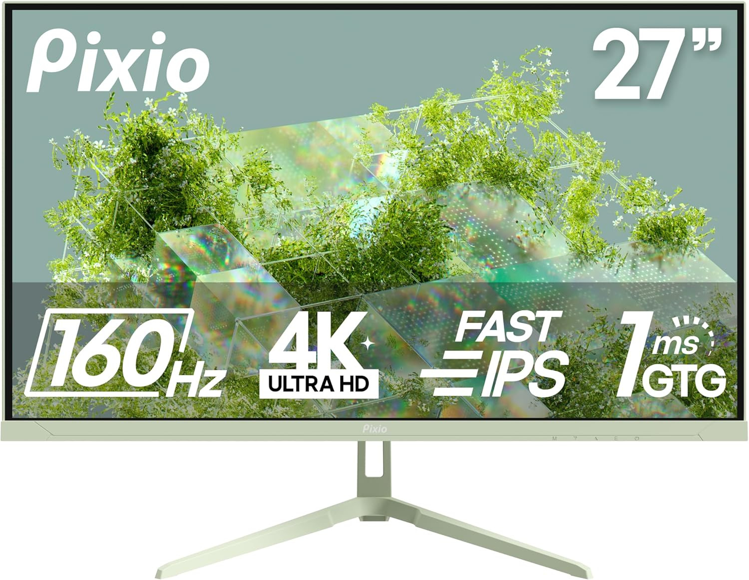 Pixio PX27U Wave Mint Green 27 inch 160Hz Refresh Rate 4K 3840x2160p Resolution Fast IPS Panel 1m... | Amazon (US)