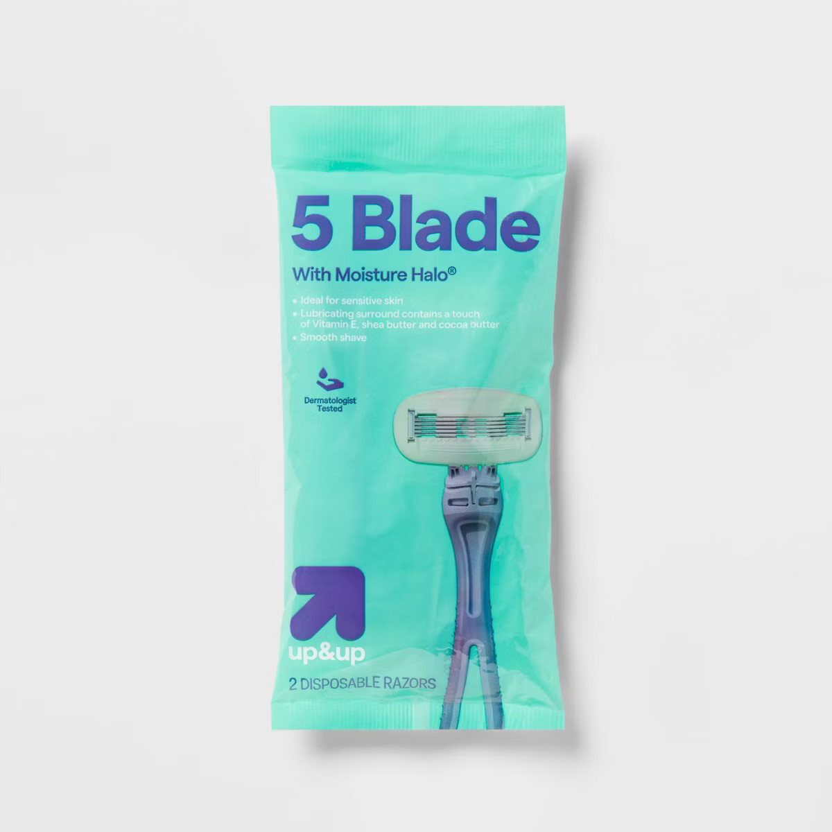 Moisturizing Body 5-Blade Disposable Razors - 2ct - up&up™ | Target