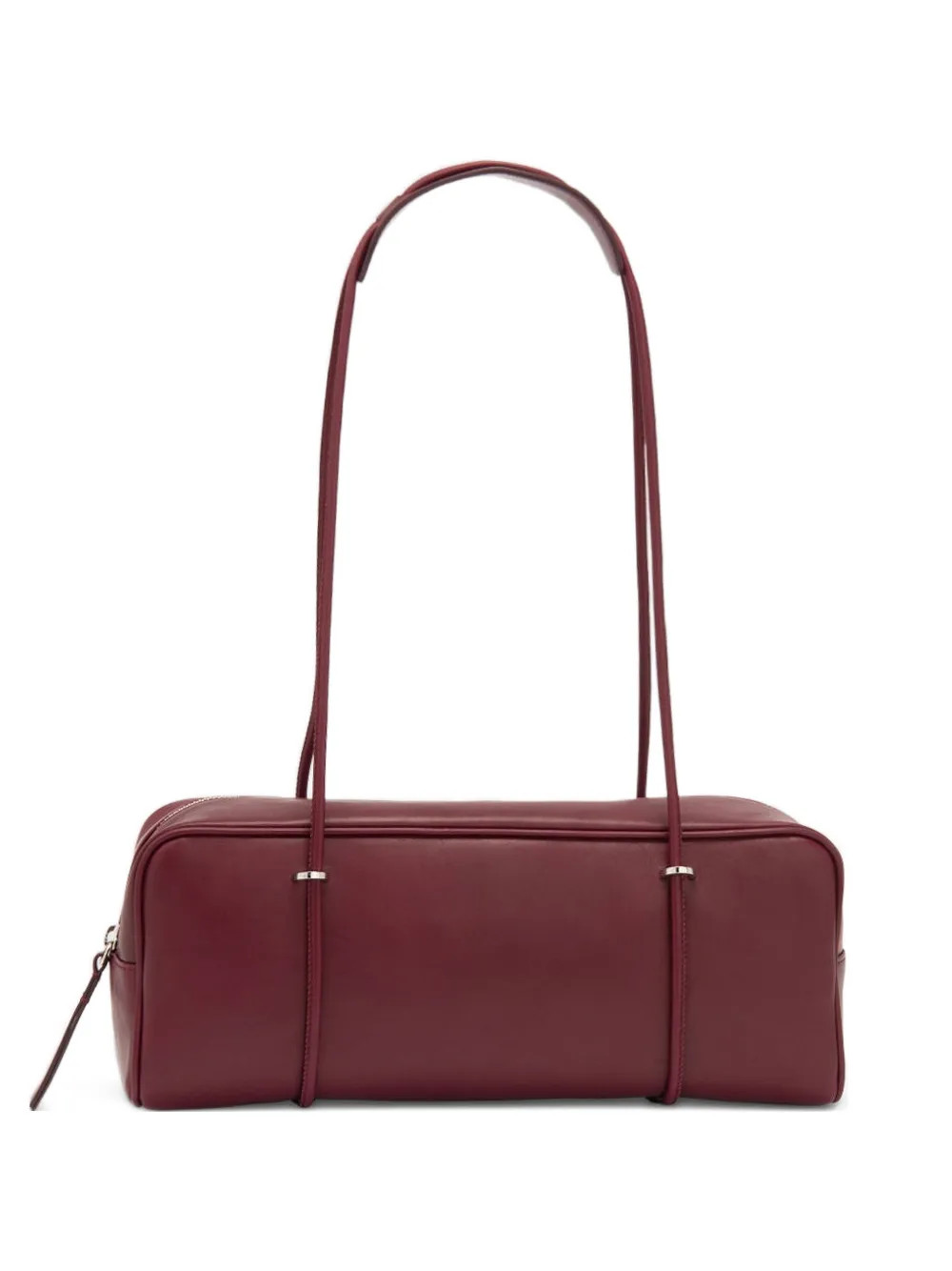BY FAR Kimberly leather shoulder bag - Red | Farfetch Global
