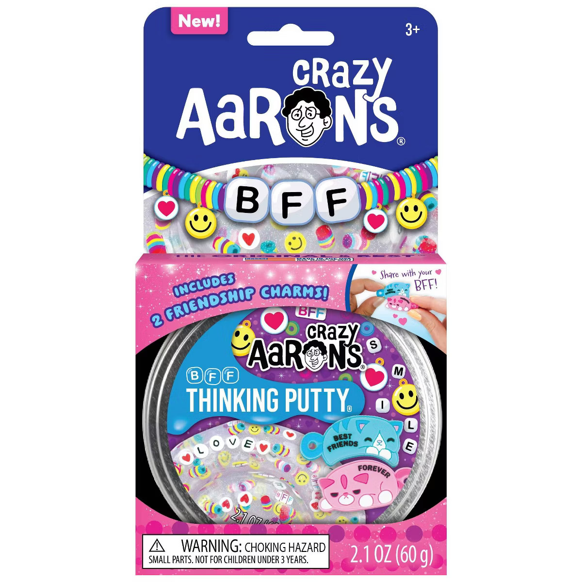 Crazy Aaron's 3.5" Thinking Putty Tin: Enhances Gross Motor Skills, Fosters Creative and Sensory ... | Target