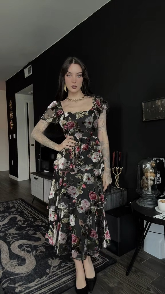 spring soft goth dresses 🖤 wedding guest dresses

#LTKWedding #LTKSeasonal #LTKFindsUnder100