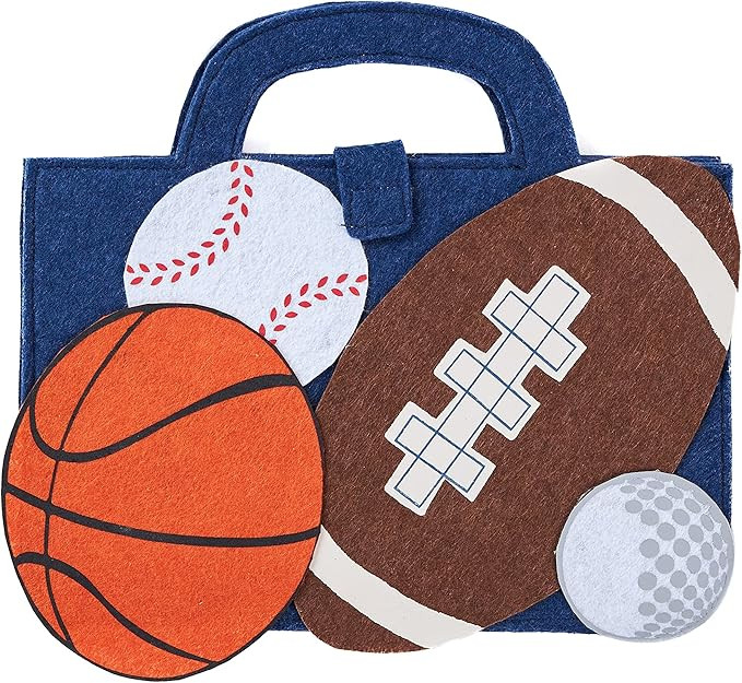 Mud Pie, Sports Boy Art Portfolio and Crayon Set | Amazon (US)