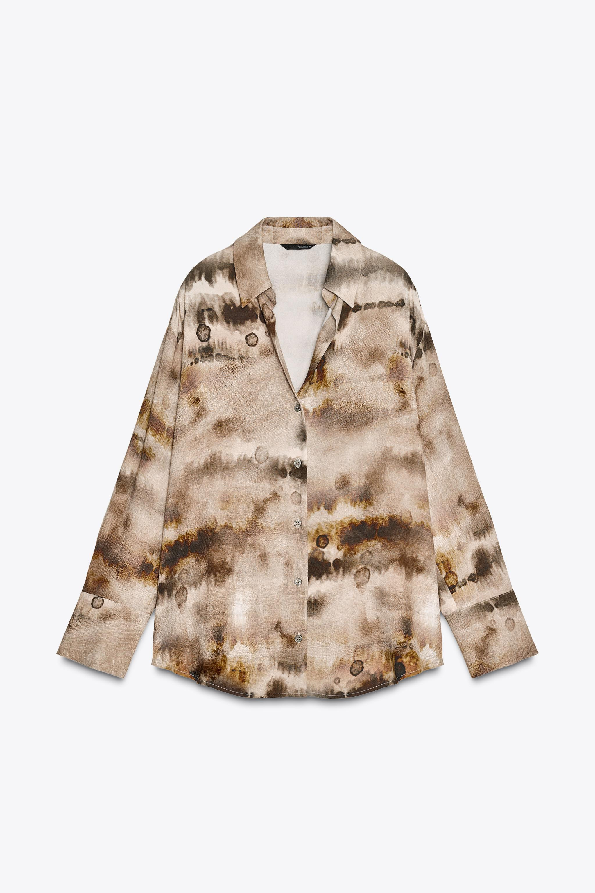 TIE-DYE SHIRT | Zara UK