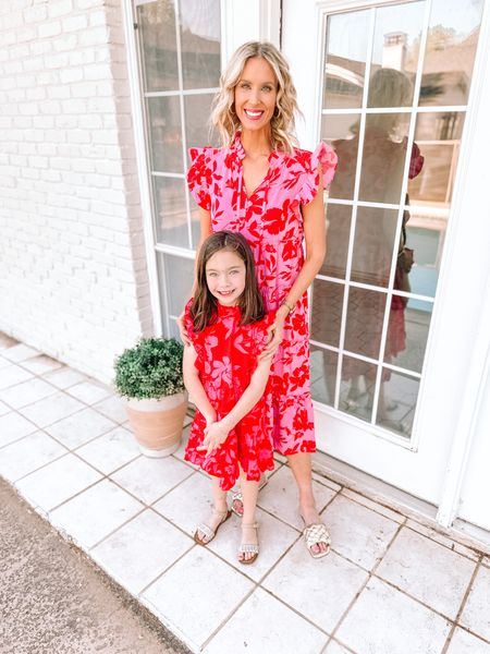 The sweetest mommy and me outfits from The Mint Julep Boutique! 

Floral dress / flutter sleeve dress / feminine style / summer outfit idea / midi dress 

#LTKfindsunder100 #LTKfindsunder50
