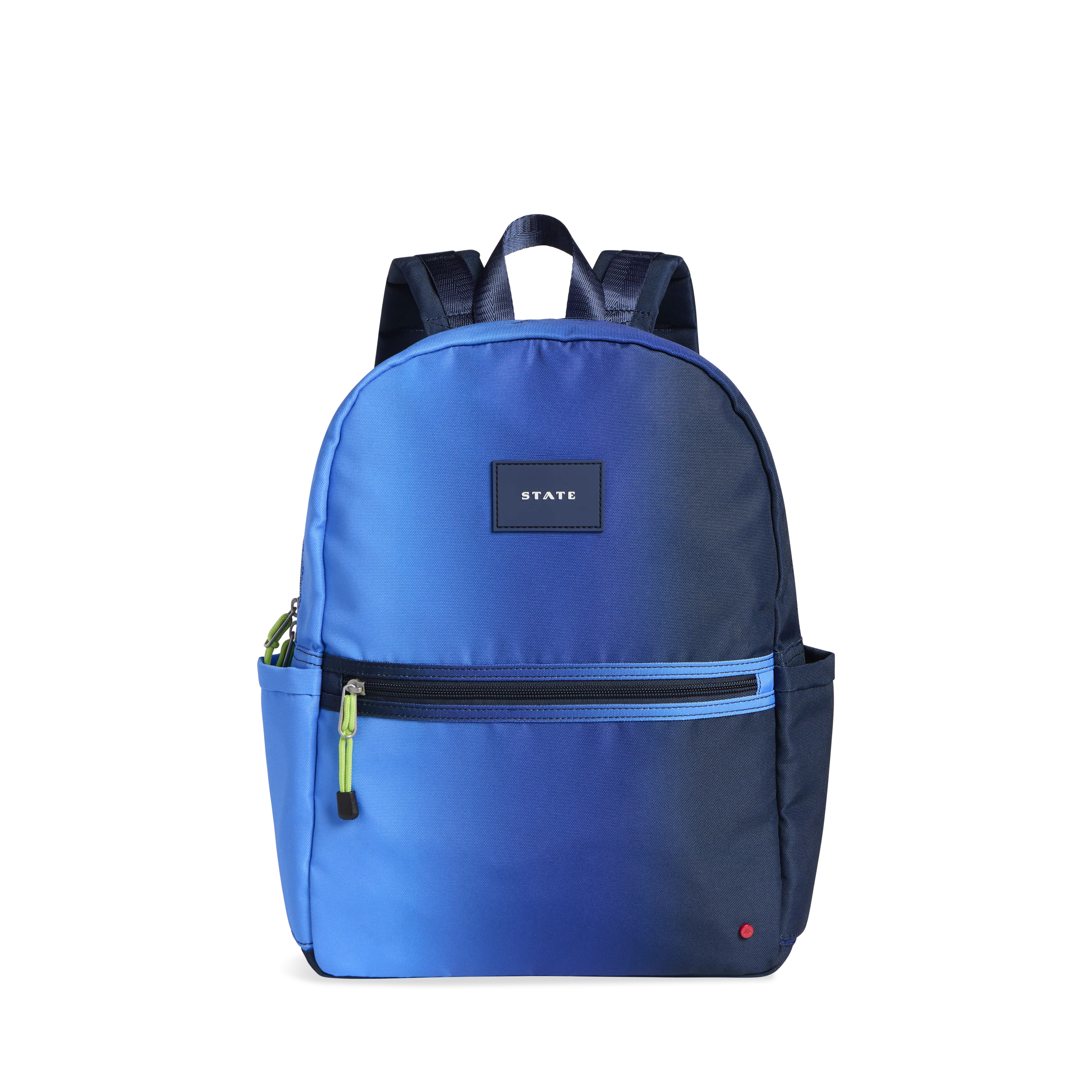 STATE Bags | Kane Kids Travel Backpack Printed Canvas Ombre Blue/Black | STATE Bags