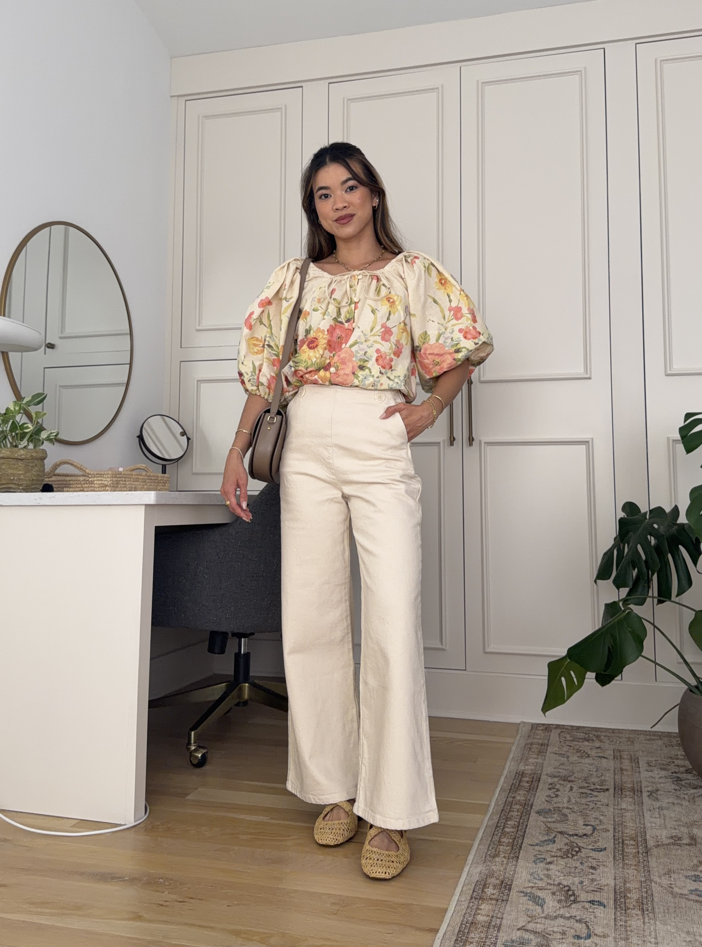 I love a good cream denim. These @SEZANE jeans are so clean and cute and they are petite friendly!

Sizing info:
-Sezane Camelia Shirt (Size 2 in Estate Print)
-Sezane Gilles Pants (Size 2 in Ecru denim) 

petite fashion, get dressed with me, outfit inspiration, ootd, nashville outfit, Nashville influencer, petite style, vacation style, casual outfits, mom style, petite pants, spring outfits, spring outfit info, spring pants, spring outfit idea, spring top, summer pants, Sezane pants, spring shoes, petite jeans, petite wide leg jeans, sezane blouse, summer blouse, autumn blouse

#LTKootd #LTKSeasonal #LTKPetite