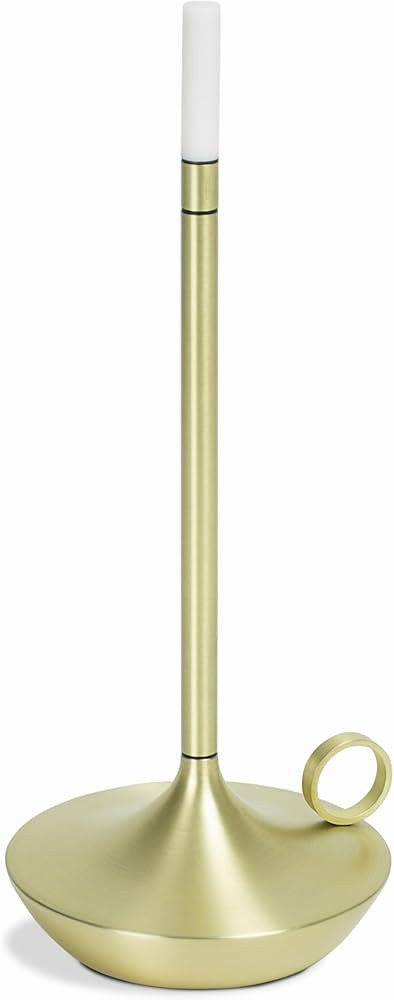 Graypants Wick Portable LED Lamp (Brass, Classic) | Amazon (US)