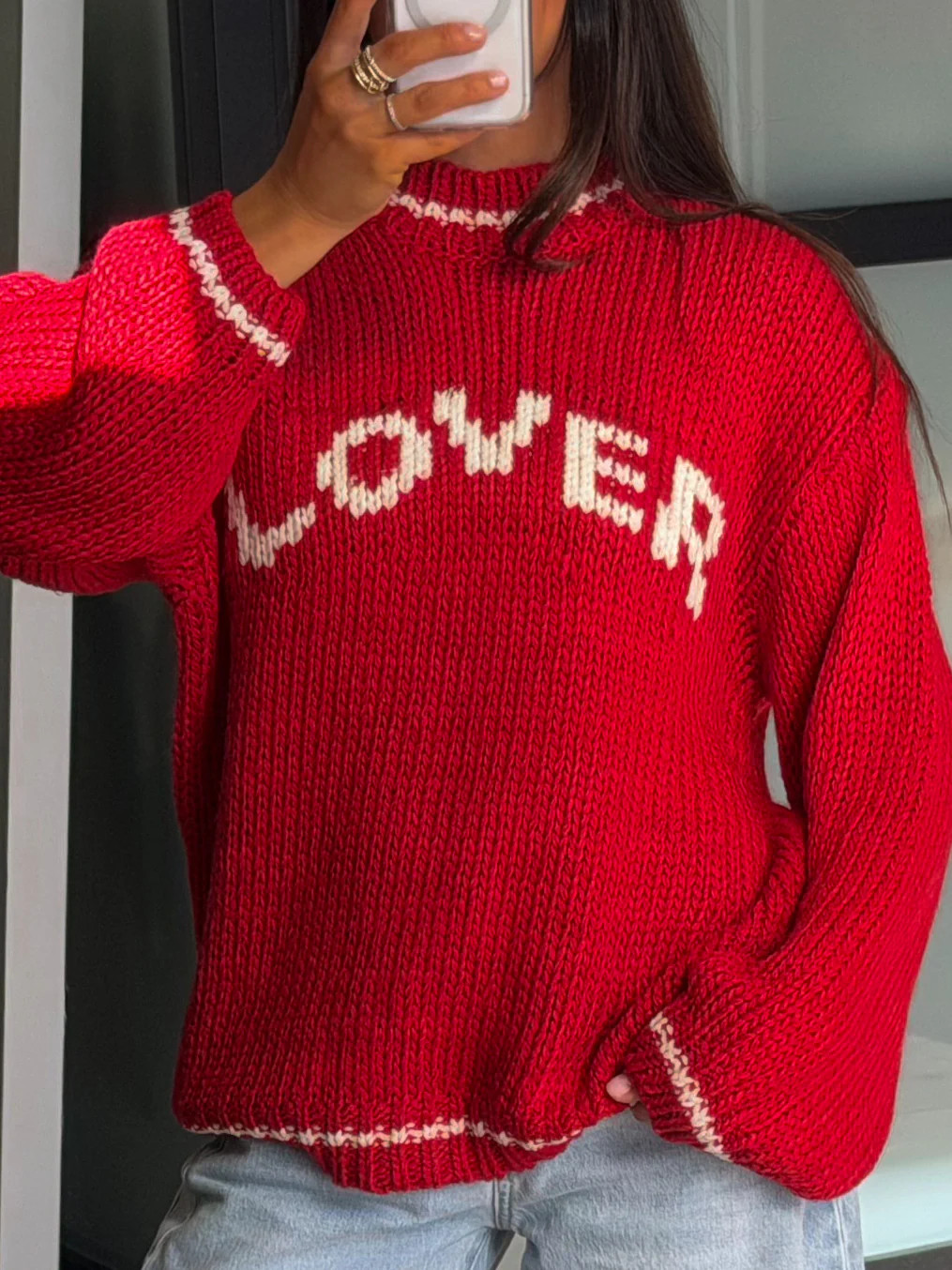 "LOVER" Knit Sweater | Shop Talulah