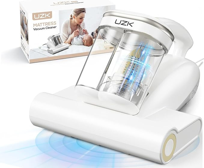 Bed Vacuum Cleaner Mattress Vacuum Cleaner,16Kpa Powerful Handheld Vacuums with UV-C Light & Doub... | Amazon (US)