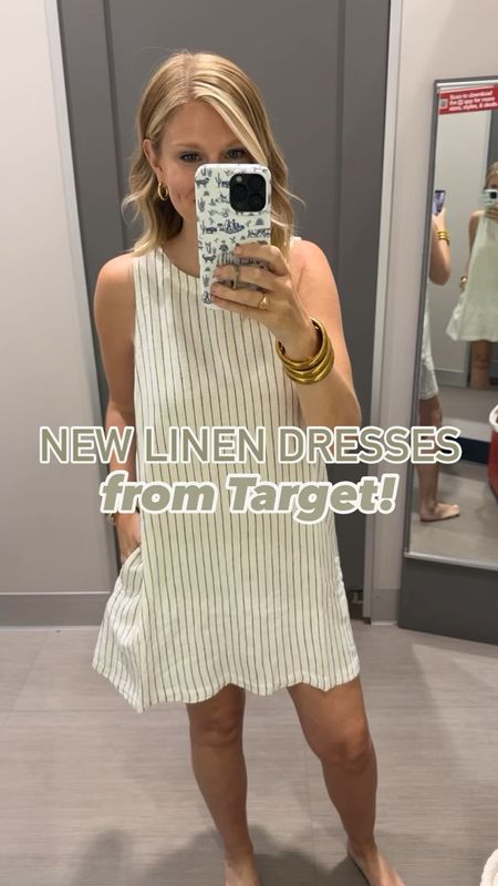 $20 linen mini dresses from Target! I’m in size M
Love these for summer - would be so cute with a denim jacket! 


#LTKstyletip #LTKfindsunder50 #LTKSeasonal