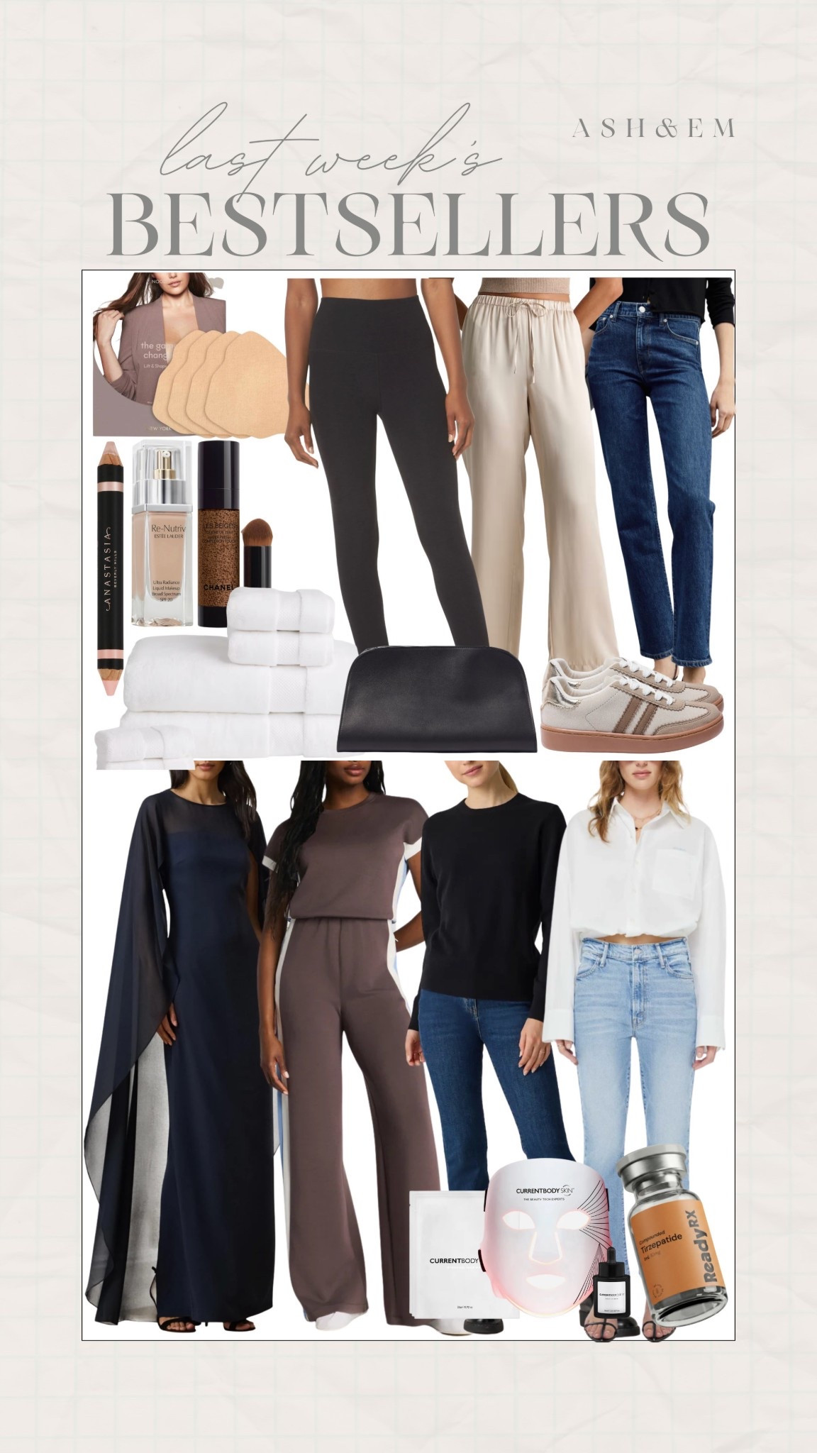 Last week’s best sellers!

best sellers, spring fashion, women’s denim, white button up, designer beauty, spring beauty