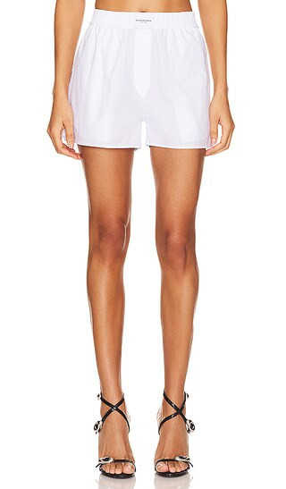 Classic Boxer Short in White | Revolve Clothing (Global)