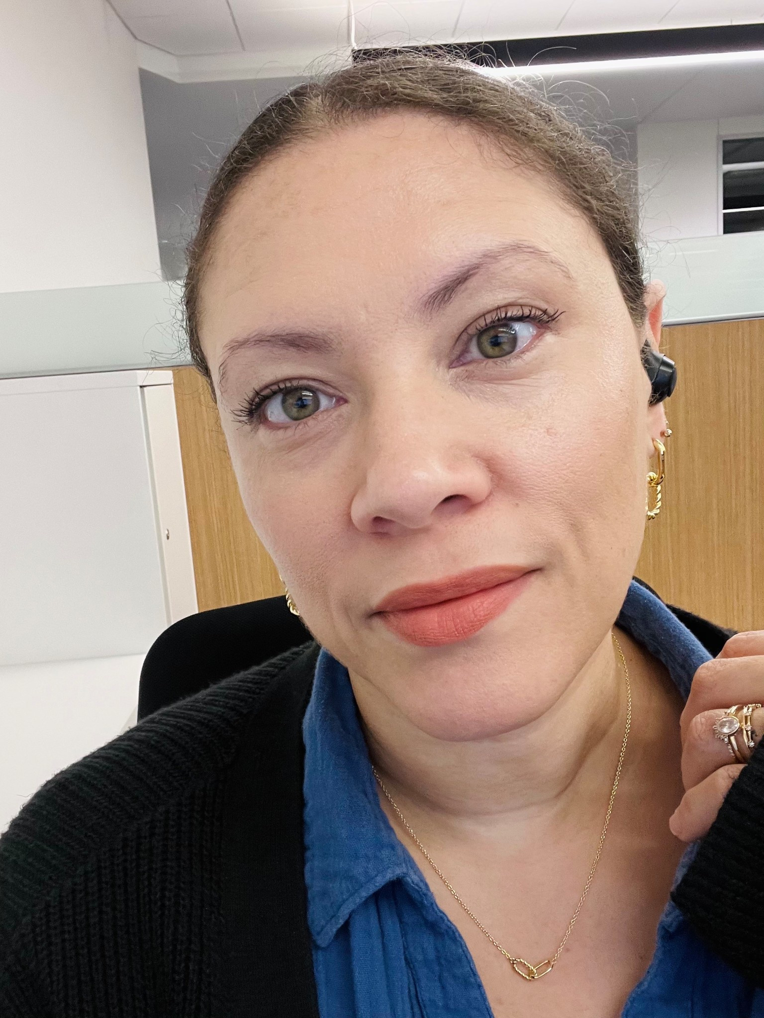 Just a 47 YO lookin 47 at work, wishing she were on a Virgin Voyages cruise in the Caribbean right now…

Ana Luisa Earrings and necklace, miracle balm blush in Dusty Rose, lipstick in Habit, and Lancôme mascara (primer too) linked.

#LTKBeauty #LTKWorkwear #LTKOver40