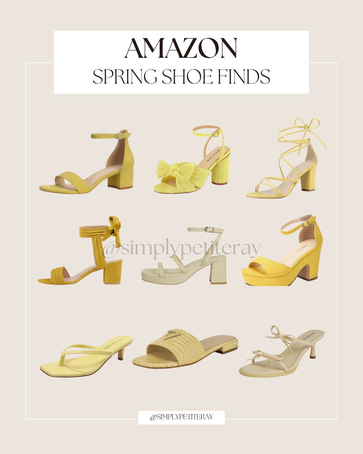 Discover chic heel sandals for your spring wardrobe. Perfect for any occasion!

Amazon Spring Shoe Finds 🌸 discover chic heel sandals perfect for any occasion 

I earn commissions from qualifying purchases.

#AmazonFinds #SpringShoes #HeelSandals #SpringStyle #AmazonFashion #ChicStyle #FashionFinds #SpringOutfits
 

 #LTKSeasonal