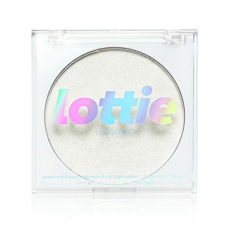 Lottie London Diamond Bounce Highlighter, 100% Vegan, Silver | Walmart (US)