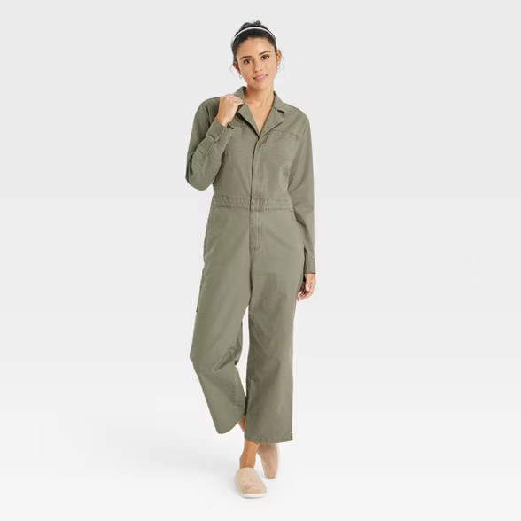 Women's Long Sleeve Boilersuit - Universal Thread™ | Target