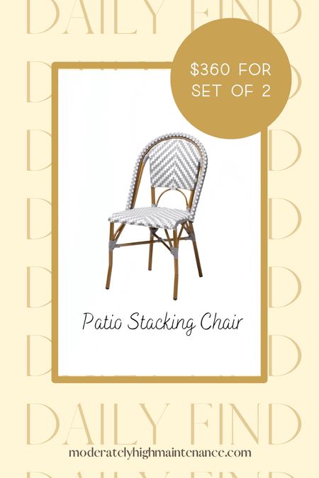 Check out this adorable French style patio chair! Shop now!

#patiochair #patiodecor #aesthetic #frenchchair #home #modernhome

#LTKFind #LTKhome