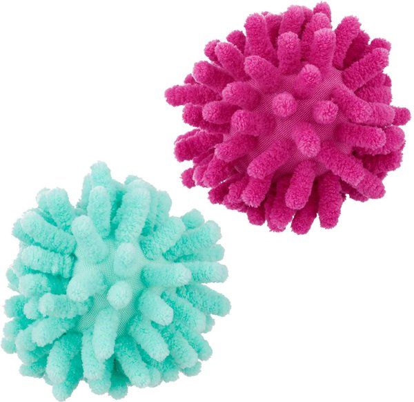 Bundle: Frisco Moppy Ball Cat Toy, Blue & Frisco Moppy Ball Cat Toy, Pink | Chewy.com