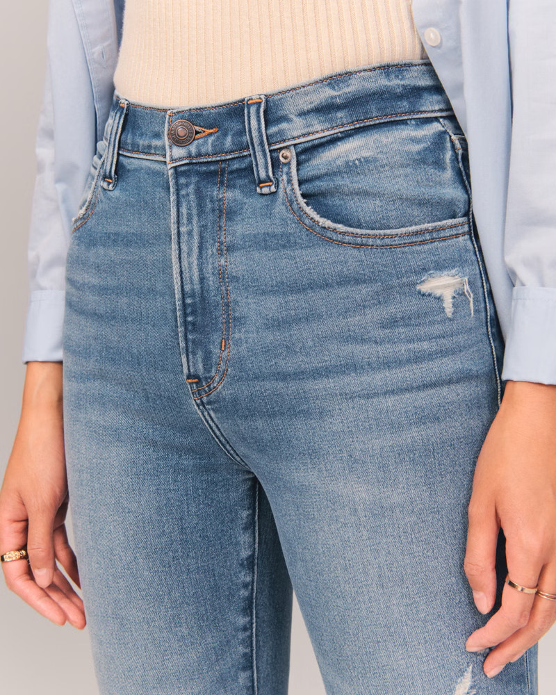High Rise Super Skinny Jeans | Abercrombie & Fitch (US)