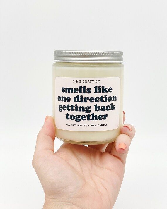 Smells Like One Direction Getting Back Together  Soy Wax | Etsy | Etsy (US)