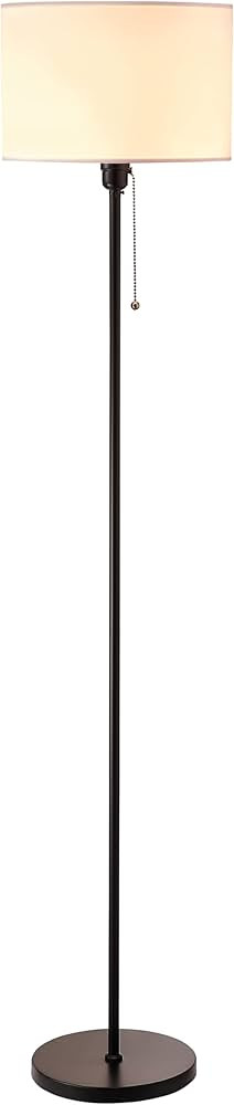O’Bright Ted - Drum Shade Standing Lamp, Pull Chain Switch, E26 Socket, Modern Minimalist Desig... | Amazon (US)