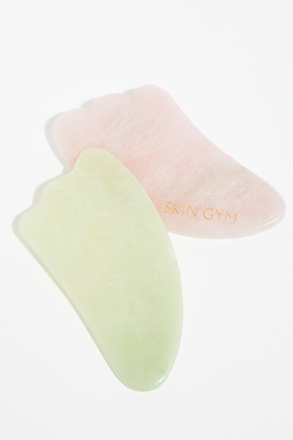 Skin Gym Gua Sha Crystal Beauty Tool by Skin Gym at Free People, Rose Quartz, One Size | Free People (UK)