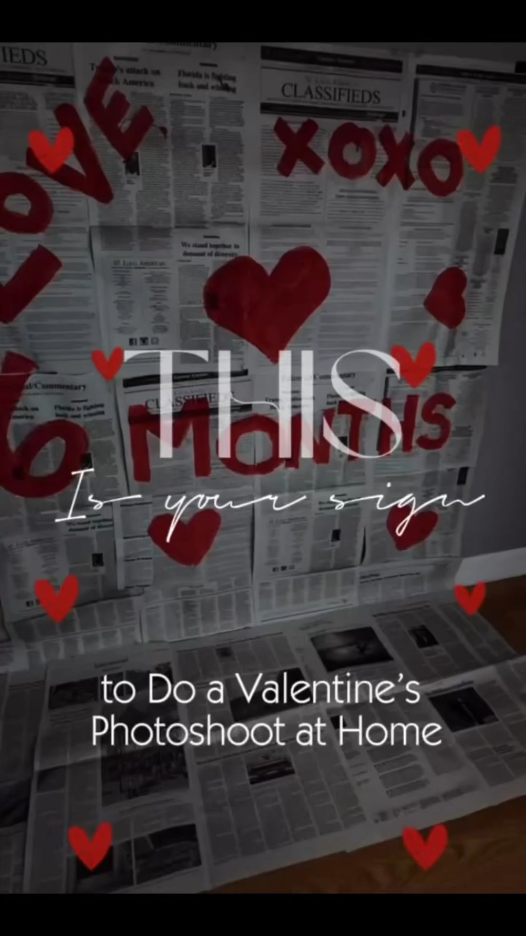 This is your sign that it’s not too late to create a newspaper photoshoot for Valentine’s Day moment for your child ❤️

A little newspaper, a little red paint, and boom—memories made.
You don’t need a studio or fancy props, just creativity and love.

Save this for inspo & tag a mama who needs a last-minute idea 👶🏽📸

#ValentinesDayPhotoshoot
#AtHomePhotoshoot
#MomMadeMagic
#DIYPhotoshoot
#ValentinesWithKids
#CreativeMoms
#ToddlerPhotoshoot
#BabyValentines
#MomContentCreator
#MemoryMakingMom #memorymakingmoments

#LTKmomlife #LTKValentine #LTKKids