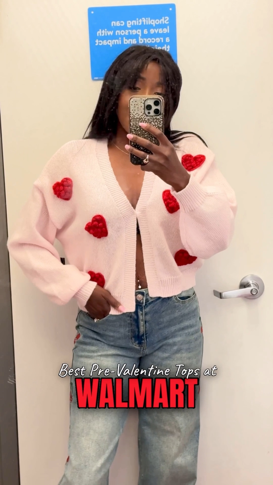 Best Walmart Tops for Valentines. 
All are true to size. Wearing a size small. 
Jeans: Wearing size 6. 

Affordable Fashion, Ootd, Valentine’s Day Outfit, Galentine’s Day Outfit, Sweaters, 

#LTKOver40 #LTKOotd #LTKSeasonal #LTKGRWM 

#LTKFindsUnder50 #LTKWorkwear #LTKFindsUnder100