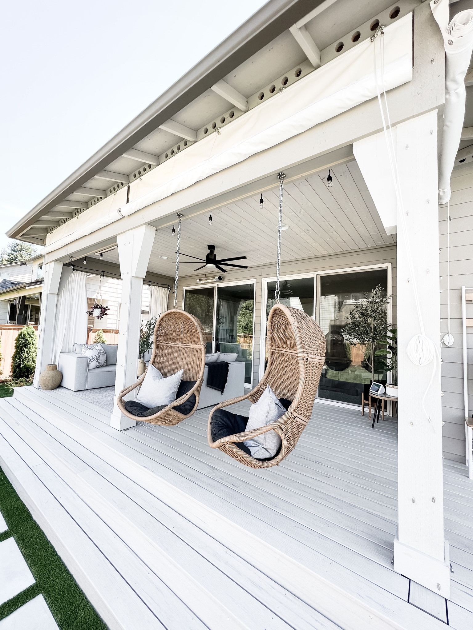 Swing into fall with these cozy egg chairs for under $300/ea

#LTKhome #LTKSeasonal #LTKsalealert