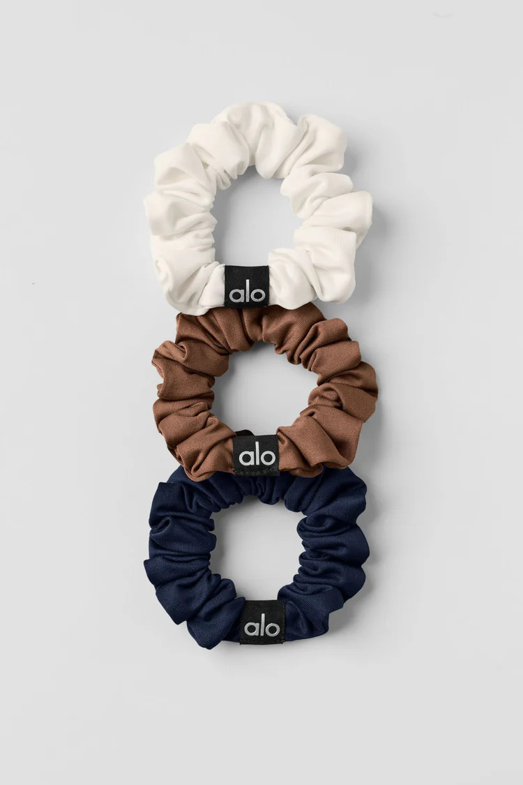 Fresh Mini Scrunchie 3-Pack | Alo Yoga (US)