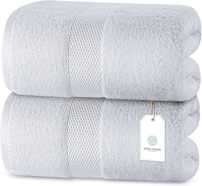 Luxury Bath Sheets Towels for Adults Extra Large | Highly Absorbent Hotel Collection | 35x70 Inch... | Amazon (US)
