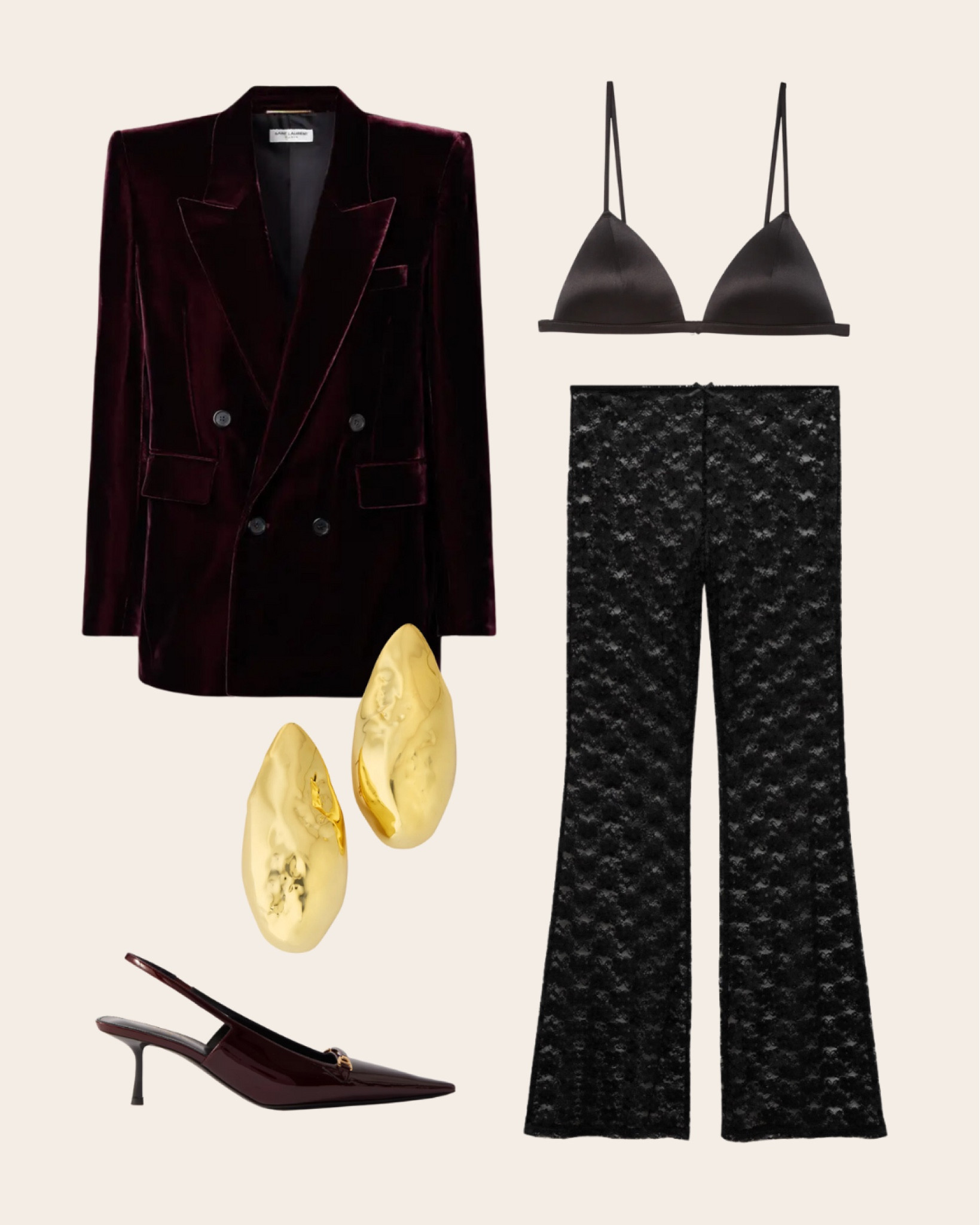 Tonight’s look! 🖤