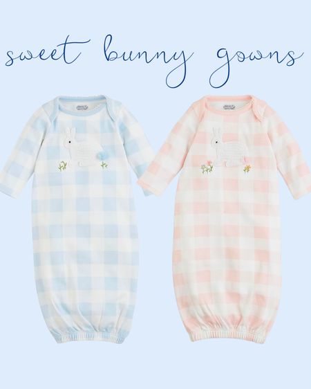 bunny gowns | baby clothes | sleep sack | Easter | bunny | pink | blue |

#LTKkids #LTKbaby