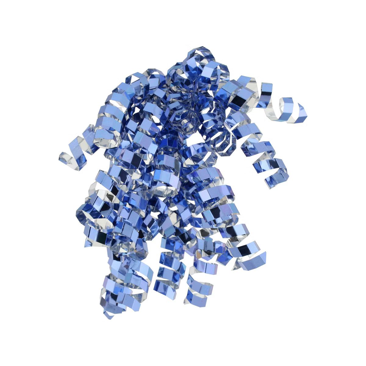 Blue Glitter Crimped Curl Swirl - Spritz™ | Target