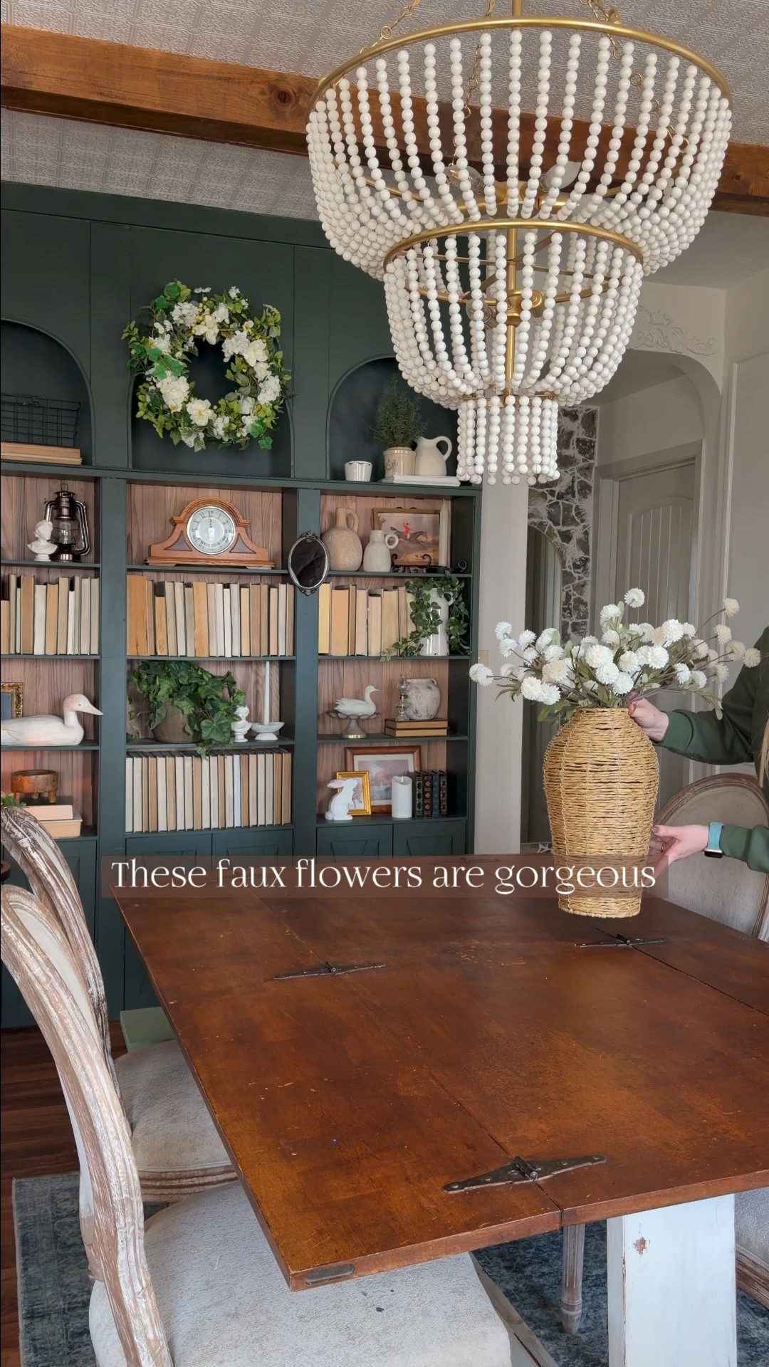 Beautiful faux blooms! 